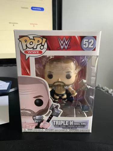 Funko Pop! WWE Wrestling #52 Triple H (Skull King) Vinyl Figure Base