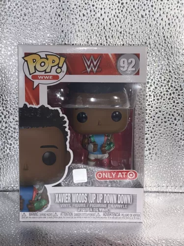 🔥 Funko Pop! WWE Xavier Woods 🔥 Up Up Down Down Target Exclusive 🔥 #92