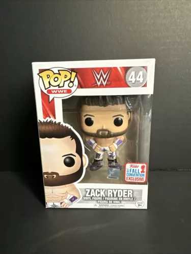 Funko Pop WWE Zack Ryder #44 2017 Fall Convention Exclusive Vaulted
