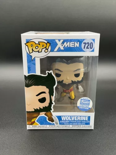 Funko Pop X-MEN Wolverine 720 Unmasked Funko Shop Exclusive
