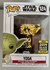 Funko Pop! Yoda Gold Chrome #124 Star Wars 2019 Galactic Convention Exclusive