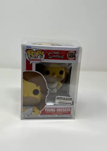 Funko Pop Young Obeseus 1204 The Simpsons Amazon Exclusive Television Figure