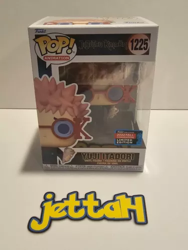 Funko Pop! Yuji Itadori with Glasses #1225 JJK 2022 Fall Convention w/ Protector