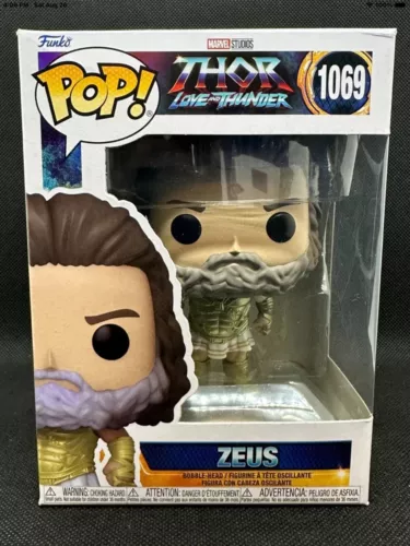 Funko Pop Zeus 1069 Marvel Studios Thor Love And Thunder Vinyl Figure New