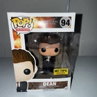 Funko Pop!Supernatural Dean Winchester FBI 94 Hot Topic Exclusive Suit DAMGEDBOX