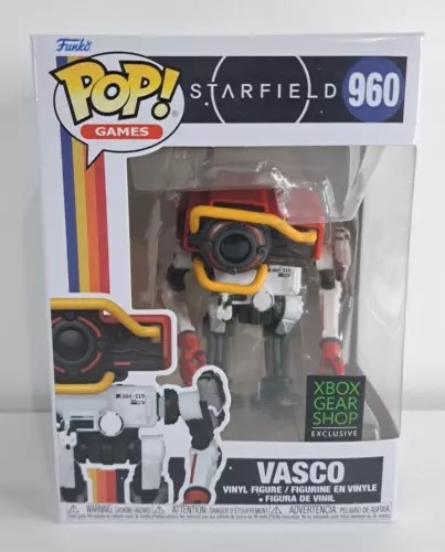 Funko Pop!VASCO Starfield #960 XBOX GEAR SHOP Exclusive NEW - UK - AUTHENTIC