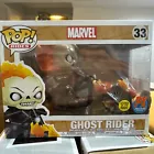 Funko Rides Marvel #33 Ghost Rider Motorcycle Glow GITD PX Exclusive POP!