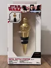 Funko  Star Wars BB-8 Metal Gold Bottle Stopper The Last Jedi Disney