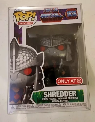 Funko TMNT Turtles of Grayskull Shredder #1636 Target Exclusive WITH PROTECTOR