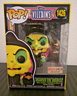 FUNKO POP DISNEY VILLAINS DISGUISED EVIL QUEEN w/ RAVEN 1426 BLACKLIGHT BOXLUNCH