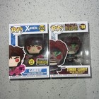 Funko Pop! X-Men Gambit Entertainment Earth Exclusive 553 and Zombie Gambit 788