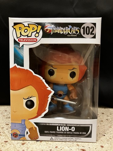 Funko Pop! Television #102 Thundercats Lion-O VAULTED