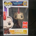 Funko POP! Marvel KRAGLIN #337 Guardians Of The Galaxy 2018 SDCC