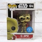 C-3PO Chrome 64 Funko Pop! Vinyl Star Wars Underground Toys Chrome Gold Figure