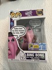 SDCC Exclusive 2025 Funko Pop! Bing Bong Official Con Sticker + Protector Mint!