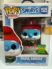 2024 SDCC EXCLUSIVE OFFICIAL CON STICKER FUNKO POP THE SMURFS PAPA SMURF #1525