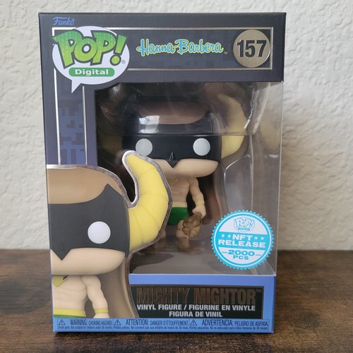 Funko Pop! Digital Mighty Mightor 157 LE 2000 Hannah-Barbera Pop