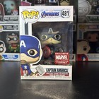 Funko Pop! Marvel Collector Corps Exclusive Avengers Endgame 481 Captain America