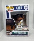 FUNKO POP JULIO RODRIGUEZ #104 MLB MARINERS FUNKO HQ EXCLUSIVE W/ PROTECTOR