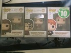 Harry Potter Funko Pop Figures Trio 132, 133, 134