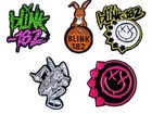 Blink 182 Enamel Pin Pop Punk Rock Tom Delonge Travis Barker Mark Hoppus UK POST