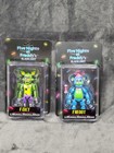 Funko Five Nights At Freddy's Blacklight Freddy 5"  and Foxy Figure New