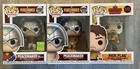 Funko POP DC Peacemaker SDCC 2022 & Rick Flag & Soft Protectors 1260, 1233, 1115