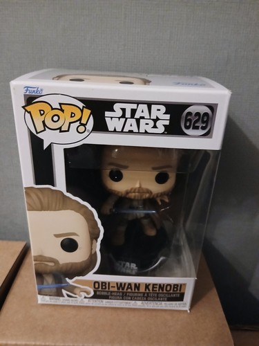 Funko Pop! Obi-Wan Kenobi #629 Star Wars Collectible Figure SEE PICTURES