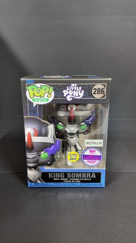 Funko Pop! Digital #286; My Little Pony; King Sombra; Royalty; Metallic GITD