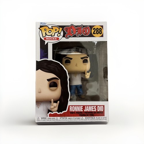Funko Pop! Rocks Vinyl: Ronnie James Dio #288 w Protector