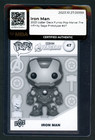 2023 Marvel Upper Deck Funko Pop The Infinity Saga Prototype Iron Man 1/1 #47