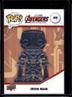 2023 Upper Deck Funko Pop Marvel Infinity Saga Iron Man Platinum #49