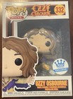 VAULTED EXCLUSIVE Ozzy Osbourne Purple Fringe Outfit Funko Pop Rocks #332 Black