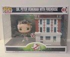 Funko Pop! Town: Ghostbusters - Dr. Peter Venkman with Firehouse #03 New