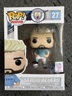 Funko Pop Manchester City Sergio Aguero #27 Football MCFC W/Protector (A)