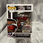 Captain America 818 Funko Pop Falcon Winter Solider Amazon Exclusive year shield