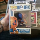 Funko Pop 'DC' DEATHSTROKE Vinyl Figure #49 METALLIC Previews Excl. PX New NRFB
