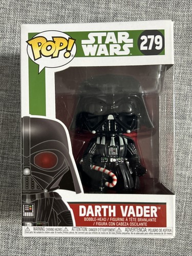 Funko POP! Star Wars Darth Vader w Candy Cane 279 Christmas Holiday Vinyl Figure