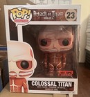 Funko POP Animation 23 Attack on Titan Colossal Titan Hot Topic first to market