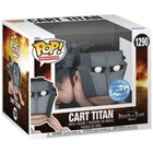 Funko 6" Pop! Attack on Titan Super-Sized Cart Titan Exclusive Figure #1290
