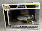 Star Wars Luke Skywalker in T-47 Airspeeder #662 Hyperspace Hero’s Funko Pop