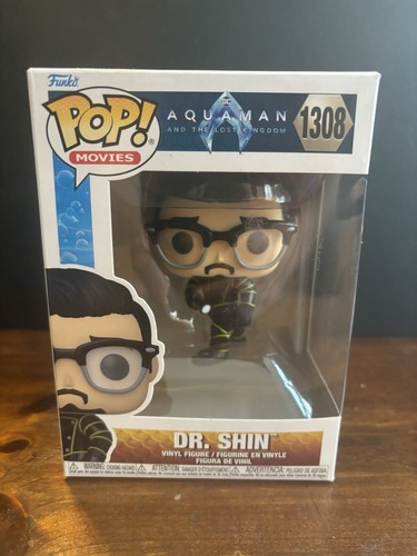 Funko POP! Movies: Aquaman and The Lost Kingdom - Dr. Shin (#1308) - NIB SAVE!