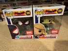 Spider-Man 1090 and Spider-Gwen 1091 Funko Pop MCC Marvel Collector Corps