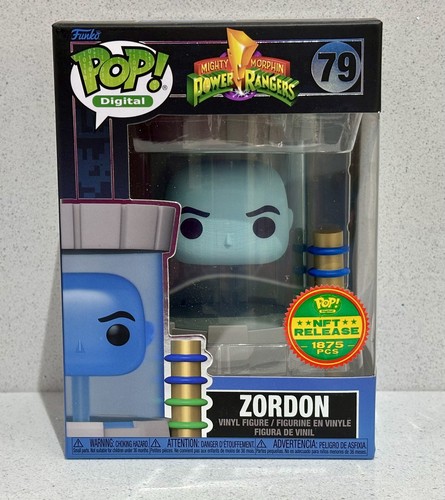 Funko Pop Digital Zordon #1875 PCS Release Legendary Power Rangers #79
