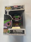 Funko Pop Marvel Lucha Libre El Furioso #708 Bobble Head In Box