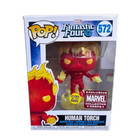 Funko Pop Marvel Fantastic Four 4 Human Torch Collector Corps Glows #572