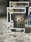 Funko Pop Game Of Thrones Ghost 19 Flocked 2014 Conv Exclusive Limited Edition