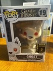 Funko Pop Game Of Thrones Ghost 19 Flocked 2014 Conv Exclusive Limited Edition