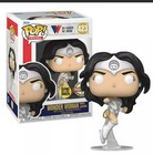 FUNKO Pop DC Wonder Woman 80th Ann #423 WHITE LANTERN GITD Vinyl Figure EE Excl
