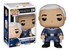 Funko POP! Televison - Galactica Commander Adama  #230 NEW + Protector